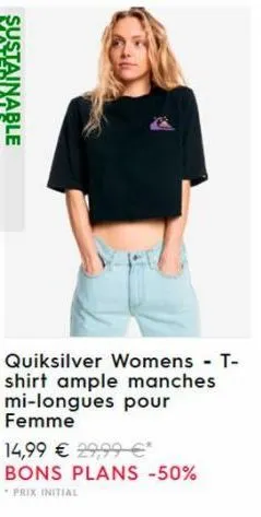 t-shirt quiksilver