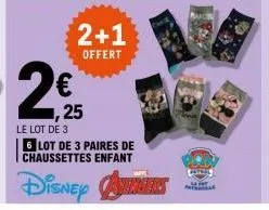 chaussettes disney