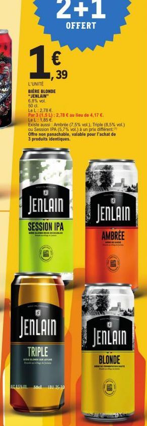 bière blonde Jenlain