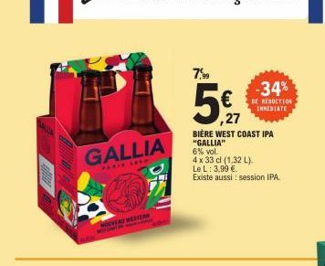 bière Gallia