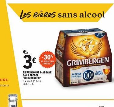 bière blonde Grimbergen