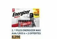 energizer  max 