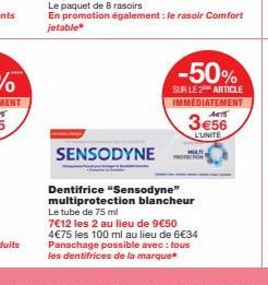 dentifrice Sensodyne