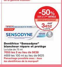 dentifrice Sensodyne