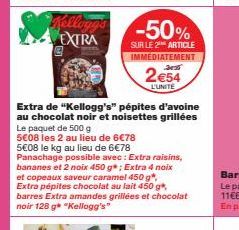 chocolat noir Kellogg's