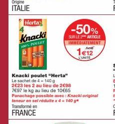 poulet Knacki