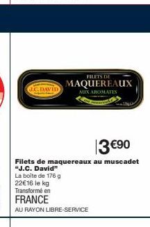 filets de maquereaux Muscadet