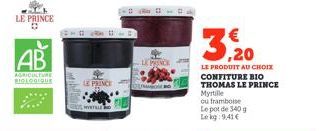 confiture bio Prince