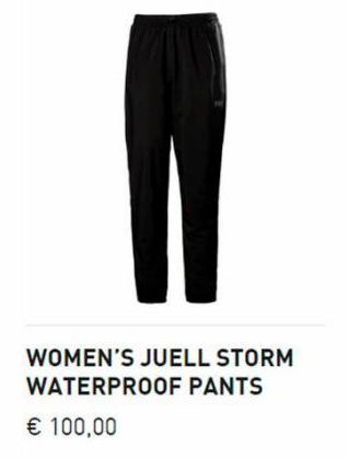 WOMEN'S JUELL STORM WATERPROOF PANTS € 100,00 