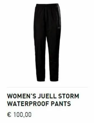 women's juell storm waterproof pants € 100,00 