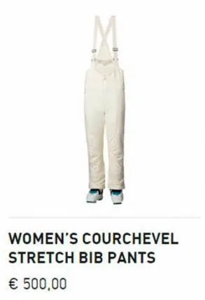 m  women's courchevel stretch bib pants  € 500,00 