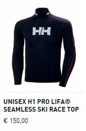 HH  UNISEX H1 PRO LIFAⓇ SEAMLESS SKI RACE TOP  € 150,00 