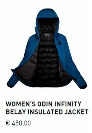 women's odin infinity belay insulated jacket € 450,00 