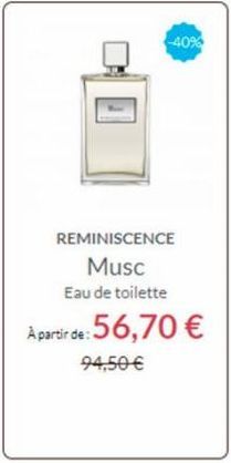 eau de toilette 