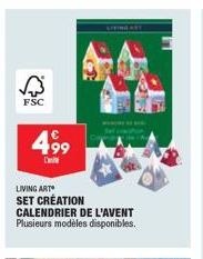 calendrier de l'Avent Living Art