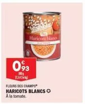 093  100  u  haricots blano  fleurs des champs haricots blancs o a la tomate. 