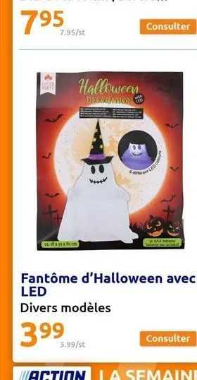 7.95/st  halloween  decoration o  18x35x8cm  different  3.99/st 