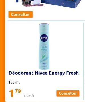 Consulter  NIVEA  11.93/1  fresh  mergy 