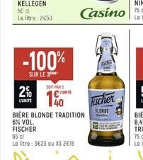 bière blonde Fischer