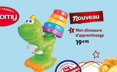 8  nouveau  Mon dinosaure d'apprentissage 19 €95  PAR 