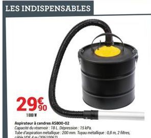 LES INDISPENSABLES  29%  1000 W 