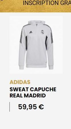 sweat capuche Adidas