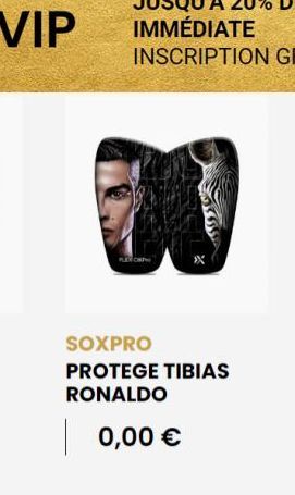 SOXPRO PROTEGE TIBIAS RONALDO  0,00 € 