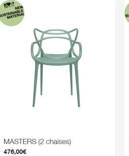 new  masters (2 chaises) 476,00€ 