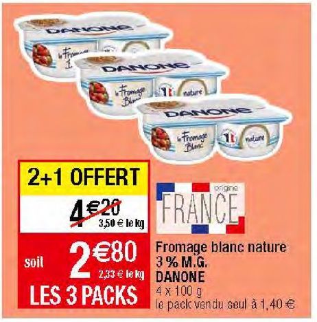 fromage Danone