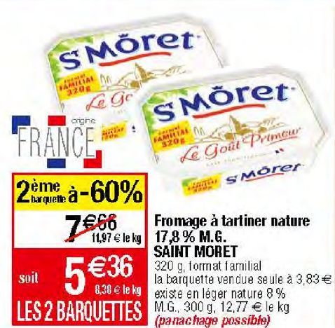 fromage St Moret