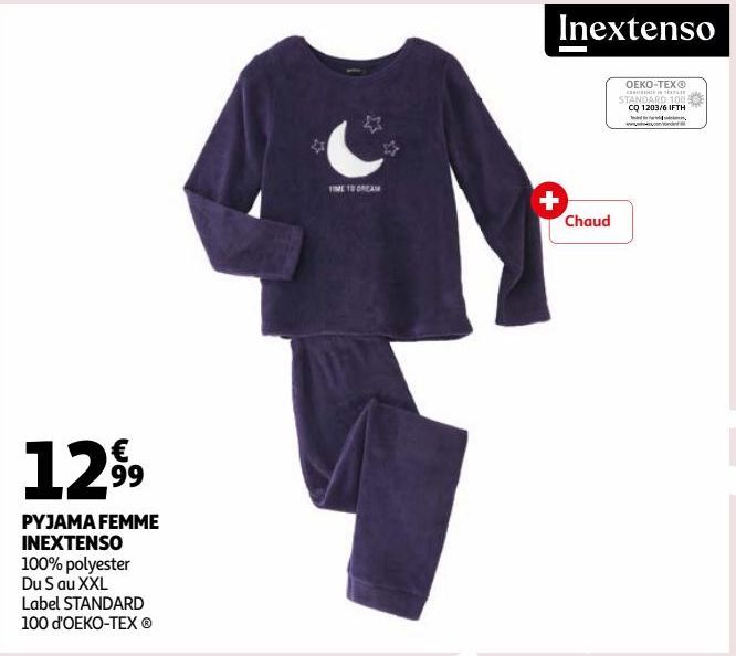 PYJAMA FEMME INEXTENSO