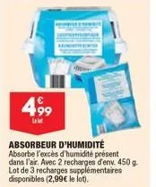 absorbeur d'humidité 