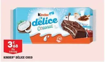 3%8  170 sc  kinder® délice coco  kinderg  delice  coconut 