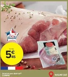 leko  5€  jermet de porc demi clemens  cunur  bazas (33) 