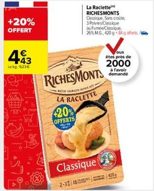 raclette RichesMonts