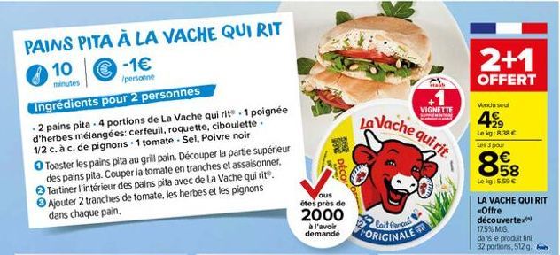 lait La vache qui rit