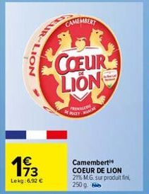 camembert Coeur de Lion