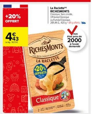 raclette RichesMonts