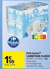 fromage frais Carrefour