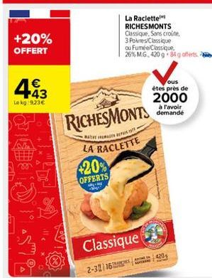 raclette RichesMonts