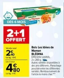 promos blédina