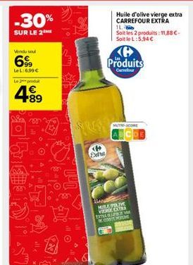 huile d'olive vierge Carrefour