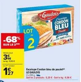 cordon bleu Le gaulois