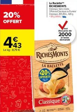 raclette RichesMonts