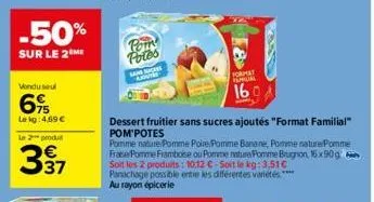 fruitier pom'potes