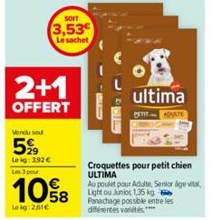 sachet Ultima