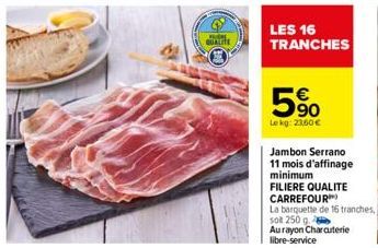 jambon serrano Carrefour