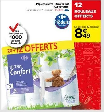 papier toilette carrefour