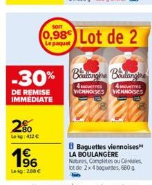 soldes La Boulangére