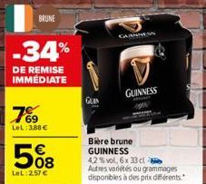 soldes Guinness